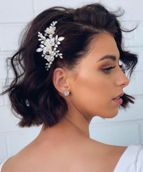 37 Short Bridal Hairstyles
