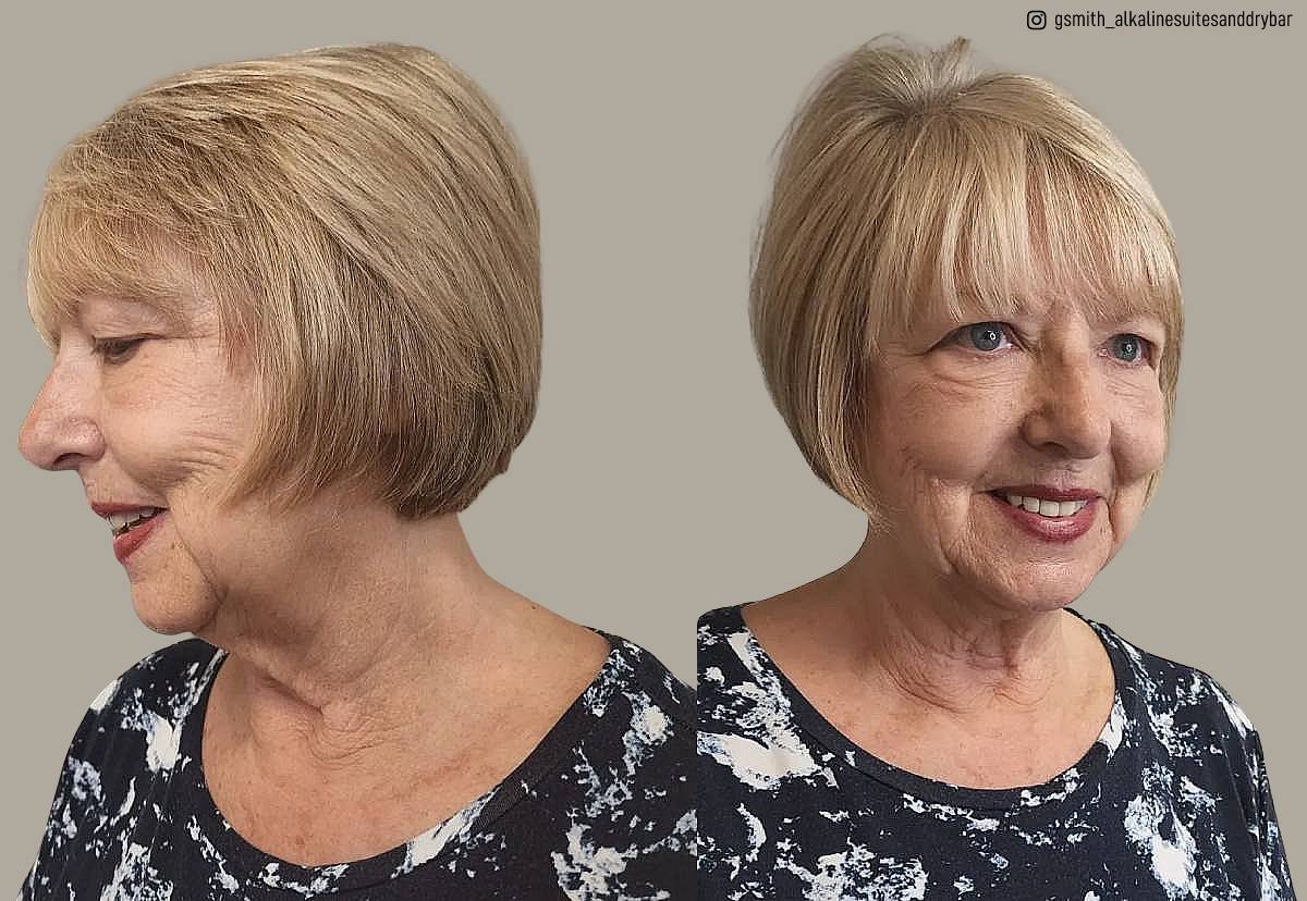 Short Choppy Hairstyles for Women Over 60 and 70